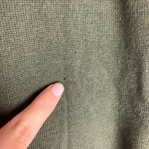 CPT By Cockpit USAA Mens Cotton Wool Blend Sweater Size XL Green Textured Casual - Picture 10 of 10